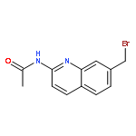 Acetamide, N-[7-(bromomethyl)-2-quinolinyl]-