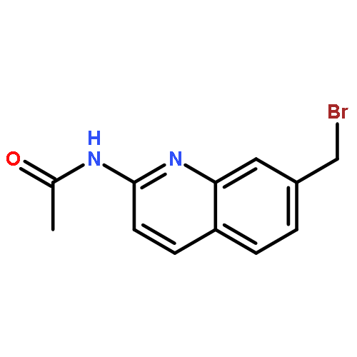 Acetamide, N-[7-(bromomethyl)-2-quinolinyl]-