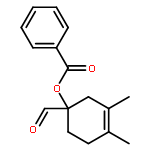 3-Cyclohexene-1-carboxaldehyde, 1-(benzoyloxy)-3,4-dimethyl-, (1S)-