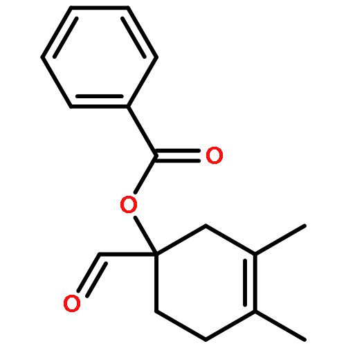 3-Cyclohexene-1-carboxaldehyde, 1-(benzoyloxy)-3,4-dimethyl-, (1S)-