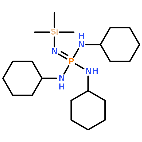 PHOSPHORIMIDIC TRIAMIDE, N,N',N''-TRICYCLOHEXYL-N'''-(TRIMETHYLSILYL)-