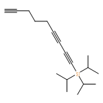 Silane, tris(1-methylethyl)-1,3,8-nonatriynyl-