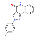 4H-Pyrazolo[4,3-c]quinolin-4-one, 2,5-dihydro-2-(4-methylphenyl)-