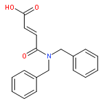 2-Butenoic acid, 4-[bis(phenylmethyl)amino]-4-oxo-, (2E)-