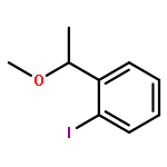 BENZENE, 1-IODO-2-(1-METHOXYETHYL)-