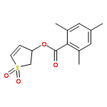 Benzoic acid, 2,4,6-trimethyl-, 2,3-dihydro-1,1-dioxido-3-thienyl ester