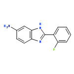 1H-Benzimidazol-5-amine, 2-(2-fluorophenyl)-