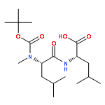 L-LEUCINE, N-[(1,1-DIMETHYLETHOXY)CARBONYL]-N-METHYL-L-LEUCYL-