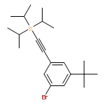 SILANE, [[3-BROMO-5-(1,1-DIMETHYLETHYL)PHENYL]ETHYNYL]TRIS(1-METHYLETHYL)-