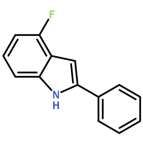 1H-INDOLE, 4-FLUORO-2-PHENYL-