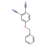 1,2-BENZENEDICARBONITRILE, 4-(PHENYLMETHOXY)-