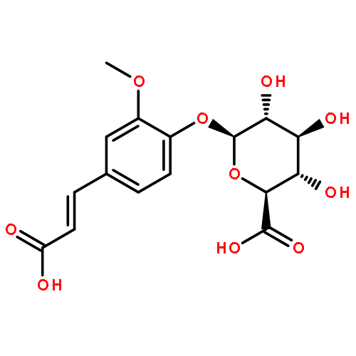 Ferulic Acid 4-O-β-D-Glucuronide