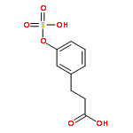 3-[3-(sulfooxy)phenyl]propanoic acid