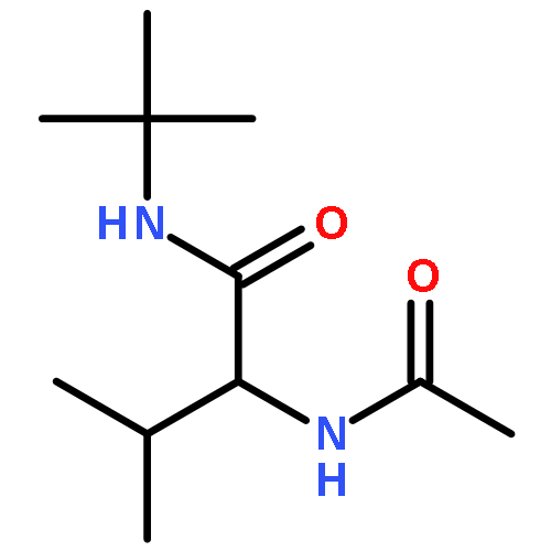 Butanamide, 2-(acetylamino)-N-(1,1-dimethylethyl)-3-methyl-, (S)-