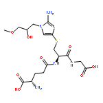 Glycine,N-[S-[2-amino-1-(2-hydroxy-3-methoxypropyl)-1H-imidazol-4-yl]-N-L-g-glutamyl-L-cysteinyl]- (9CI)