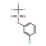 Methanesulfonic acid, trifluoro-, 3-chlorophenyl ester