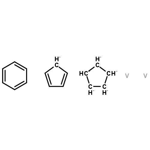 Vanadium,bis(h5-2,4-cyclopentadien-1-yl)[m-[(1,2,3,4,5,6-h:1,2,3,4,5,6-h)-1,3,5-trimethylbenzene]]di-(9CI)