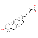 Lanosta-7,9(11),24-trien-26-oicacid, 3-hydroxy-, (3b,24E)-