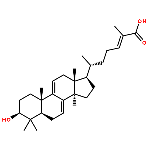 Lanosta-7,9(11),24-trien-26-oicacid, 3-hydroxy-, (3b,24E)-