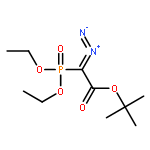 Acetic acid, diazo(diethoxyphosphinyl)-, 1,1-dimethylethyl ester