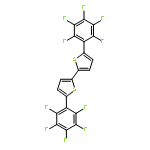 2,2'-Bithiophene, 5,5'-bis(pentafluorophenyl)-