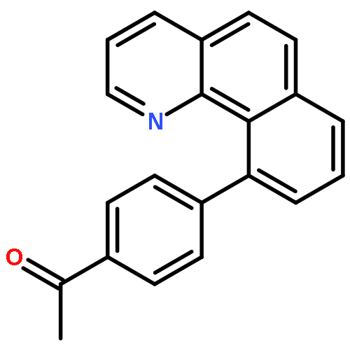 ETHANONE, 1-(4-BENZO[H]QUINOLIN-10-YLPHENYL)-