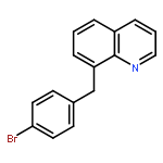 QUINOLINE, 8-[(4-BROMOPHENYL)METHYL]-