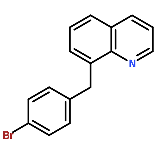 QUINOLINE, 8-[(4-BROMOPHENYL)METHYL]-