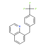 Quinoline, 8-[[4-(trifluoromethyl)phenyl]methyl]-