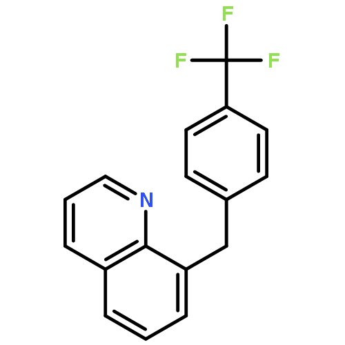 Quinoline, 8-[[4-(trifluoromethyl)phenyl]methyl]-