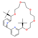 8,11,14,17,20-PENTAOXA-26,27-DIAZATRICYCLO[20.3.1.12,6]HEPTACOSA-1(26),2,4,6(27),22,24-HEXAENE, 7,21-BIS(1,1-DIMETHYLETHYL)-, (7R,21R)-