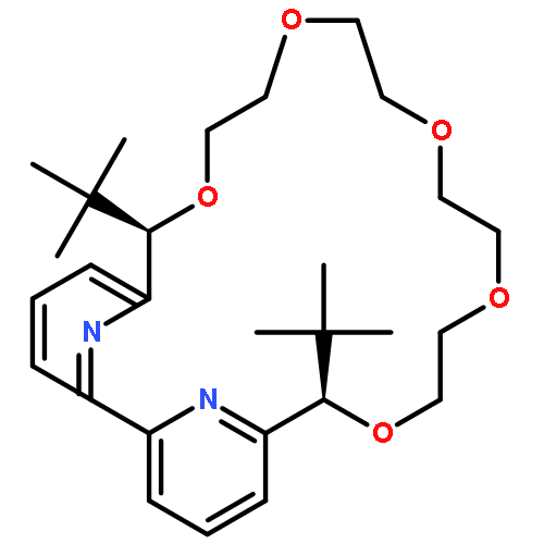 8,11,14,17,20-PENTAOXA-26,27-DIAZATRICYCLO[20.3.1.12,6]HEPTACOSA-1(26),2,4,6(27),22,24-HEXAENE, 7,21-BIS(1,1-DIMETHYLETHYL)-, (7R,21R)-