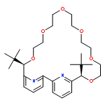 8,11,14,17,20,23-HEXAOXA-29,30-DIAZATRICYCLO[23.3.1.12,6]TRIACONTA-1(29),2,4,6(30),25,27-HEXAENE, 7,24-BIS(1,1-DIMETHYLETHYL)-, (7R,24R)-