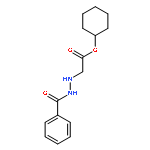 Benzoic acid, 2-[2-(cyclohexyloxy)-2-oxoethyl]hydrazide