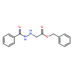 BENZOIC ACID, 2-[2-OXO-2-(PHENYLMETHOXY)ETHYL]HYDRAZIDE