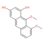 1,3-ANTHRACENEDIOL, 8,9-DIMETHOXY-