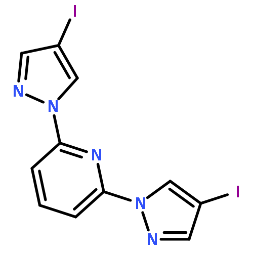 Pyridine, 2,6-bis(4-iodo-1H-pyrazol-1-yl)-