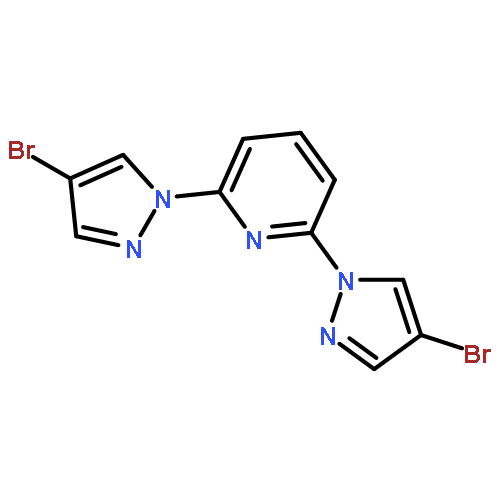 PYRIDINE, 2,6-BIS(4-BROMO-1H-PYRAZOL-1-YL)-