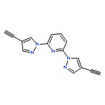 PYRIDINE, 2,6-BIS(4-ETHYNYL-1H-PYRAZOL-1-YL)-