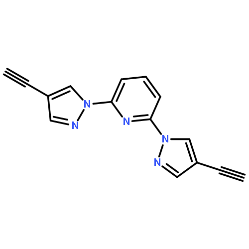 PYRIDINE, 2,6-BIS(4-ETHYNYL-1H-PYRAZOL-1-YL)-