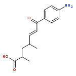 5-Heptenoic acid, 7-(4-aminophenyl)-2,4-dimethyl-7-oxo-, (5E)-(-)-