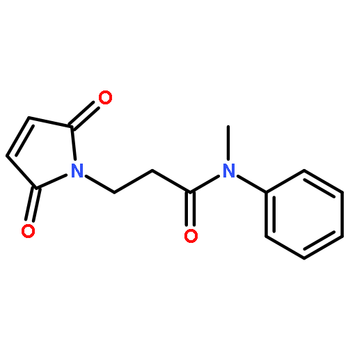 1H-PYRROLE-1-PROPANAMIDE, 2,5-DIHYDRO-N-METHYL-2,5-DIOXO-N-PHENYL-