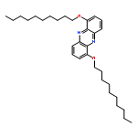 PHENAZINE, 1,6-BIS(DECYLOXY)-