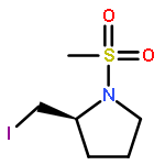 Pyrrolidine, 2-(iodomethyl)-1-(methylsulfonyl)-, (2S)-