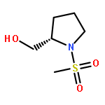 2-PYRROLIDINEMETHANOL, 1-(METHYLSULFONYL)-, (2S)-