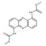 CARBAMIC ACID, 1,6-PHENAZINEDIYLBIS-, DIMETHYL ESTER