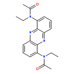 ACETAMIDE, N,N'-1,6-PHENAZINEDIYLBIS[N-ETHYL-