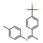 Benzenamine, 4-methyl-N-[1-[4-(trifluoromethyl)phenyl]ethylidene]-