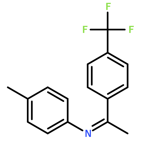 Benzenamine, 4-methyl-N-[1-[4-(trifluoromethyl)phenyl]ethylidene]-