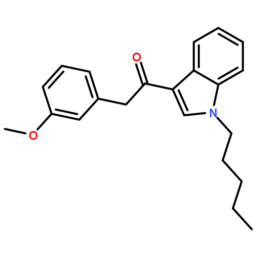 2-(3-methoxyphenyl)-1-(1-pentylindol-3-yl)ethanone